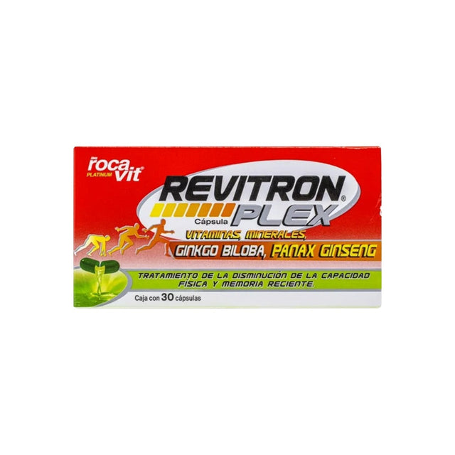 Revitron Plex Con 30 Capsulas 7502227426401