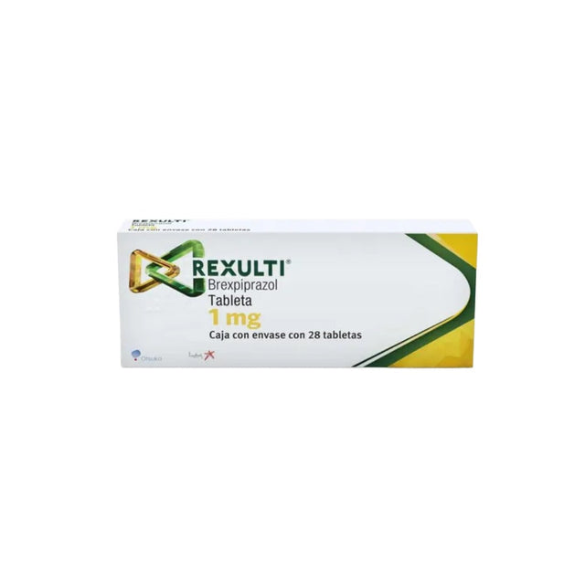 Rexulti 1 Mg 28 Tabletas 7503003746522