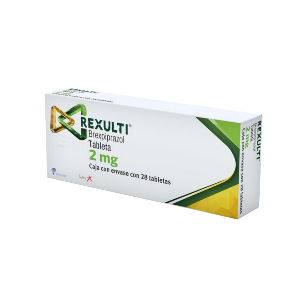 Rexulti 2 Mg 28 Tabletas 7503003746539