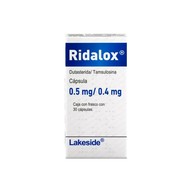 Ridalox 0.5 / 0.4 Mg Con 30 Capsulas 7501258215718