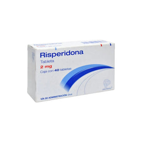 Risperidona 2 Mg Con 40 Tabletas Generico Psicofarma 7501384543983