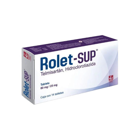 Rolet-Sup 80 / 25 Mg Con 14 Tabletas 7501300421609