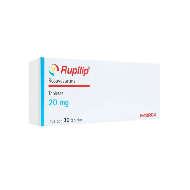 Rupilip 20 Mg Con 30 Tabletas 7502216935259
