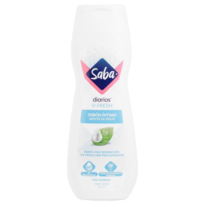 Saba V-Fresh 200 Ml Jabon Intimo 7501019038198
