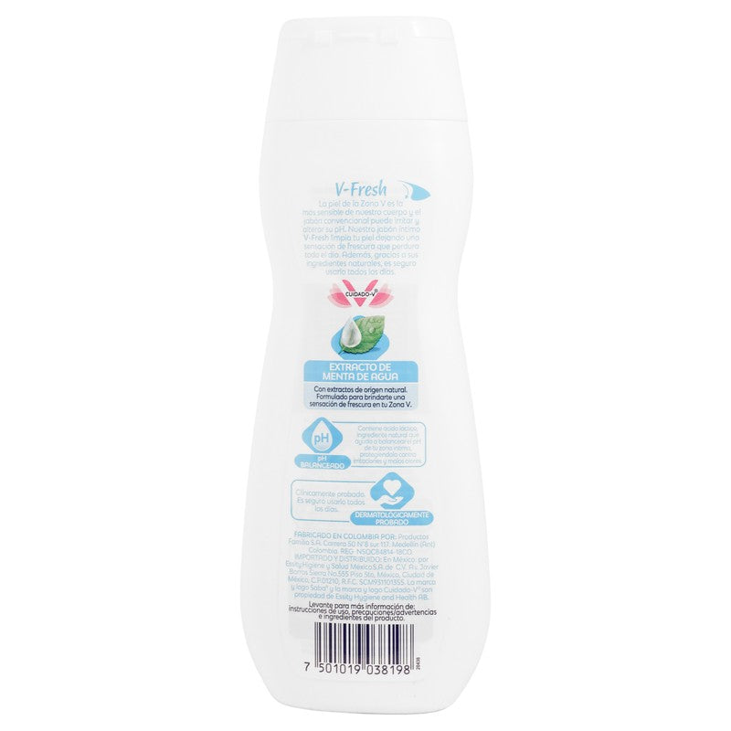 Saba V-Fresh 200 Ml Jabon Intimo 7501019038198 7