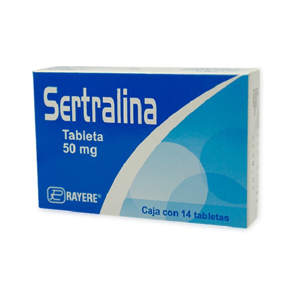 Sertralina 50 Mg Con 14 Tabletas Rayere Generico 7502003389814