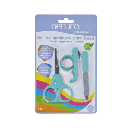 Set Manicure Con 3 Piezas Nenuco 7501213211328