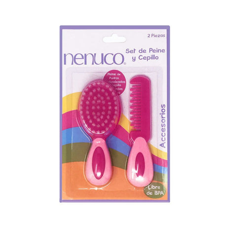 Set Peine Y Cepillo Con 2 Piezas Nenuco 7501213211335