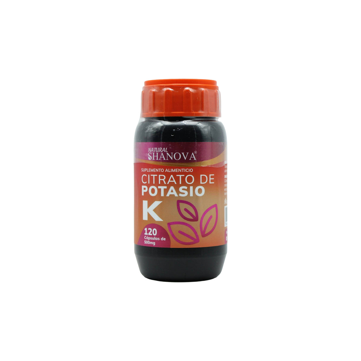 Shanaturals Citrato De Potasio 500 Mg Con 120 Capsula 7502284991027