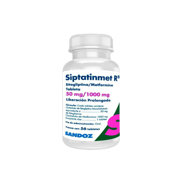 Siptatinmet 50/1000Mg 58 Tabletas 7502216935884