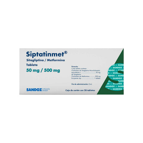 Siptatinmet 50/500 Mg 28 Tabletas 7502216935891