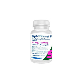 Siptatinmet R 50Mg/1000Mg 56 Tabletas 7502216935976