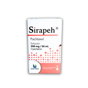 Sirapeh Paclitaxel Solución Inyectable 300 Mg / 50 Ml 7506429600614