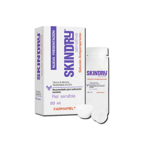 Skindry Antiperspirante 20 Ml Solucion Farmapiel 7502002462518