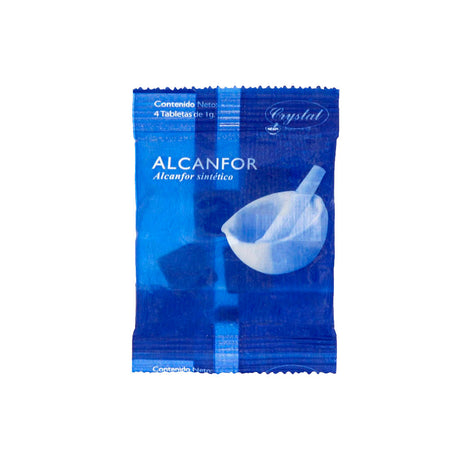 Sobre Past Alcanfor 4 Pz De 1 Gr 023865