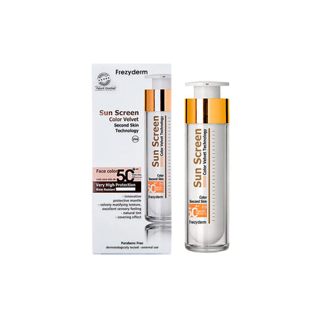 Sun Screen Velvet Face Cream Spf50 50 Ml Sypharlab 5202888222290
