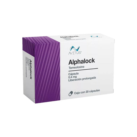 Tamsulosina Alphaloción K 0.4 Mg Capsulas 7502209858206