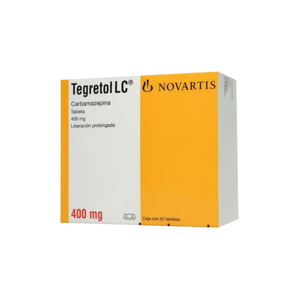 Tegretol Lc Div 400 Mg Con 20 Tabletas 7501124820459