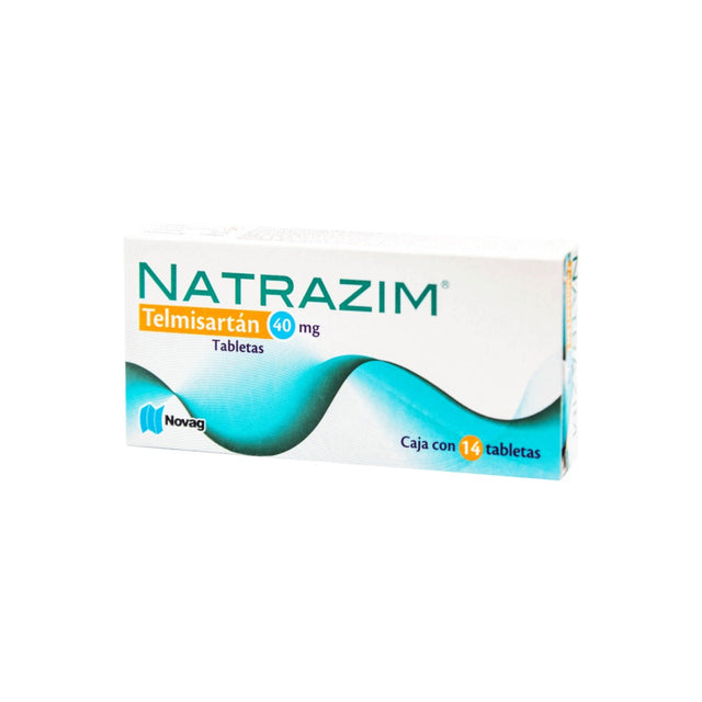 Telmisartan Natrazim 40 Mg Con 14 Tabletas 7501075721249