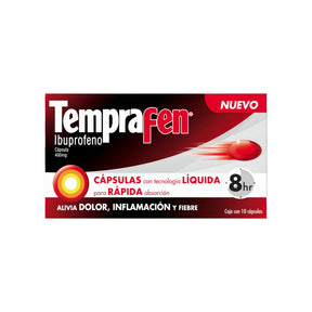 Tempra Fen 400Mg 10 Capsulas 7506460101002