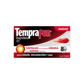 Tempra Fen 400Mg 20 Capsulas 7506460100913