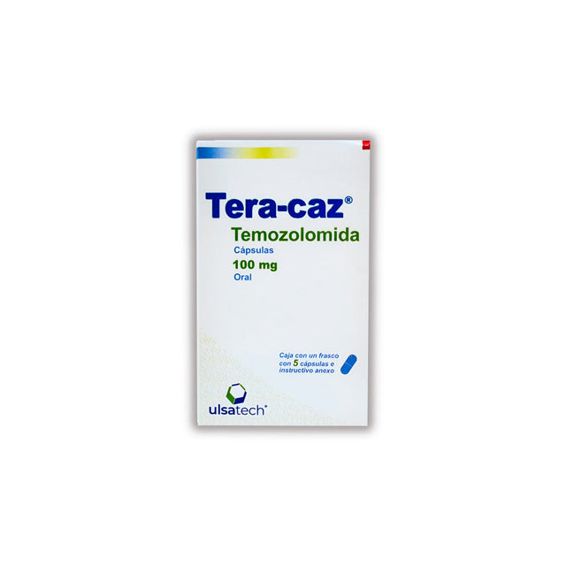 Tera-Caz Temozolomida 100 Mg Con 5 Ulsa Tech 7506429600140
