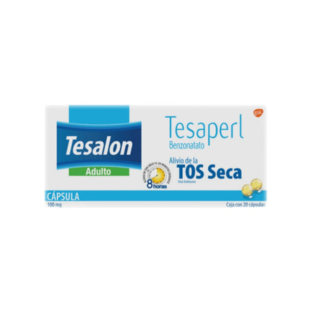 Tesalon Adulto Tos Seca 100Mg Capsulas 20 25197