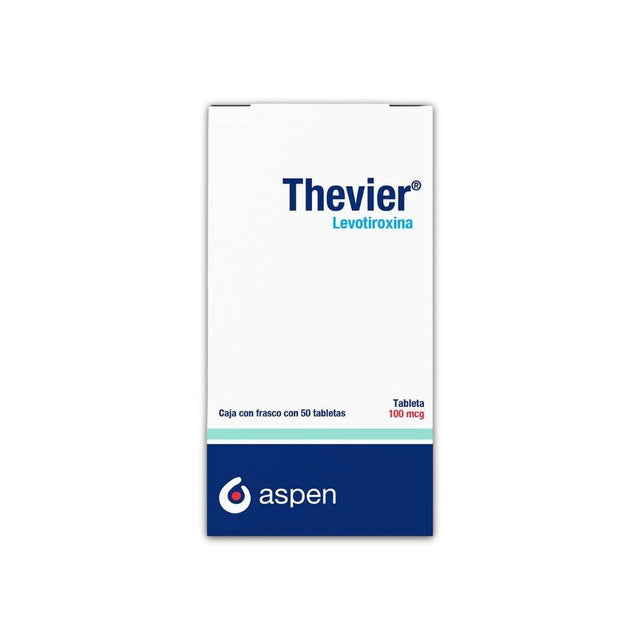 Thevier 100 Mcg Con 50 Tabletas 7502253072962