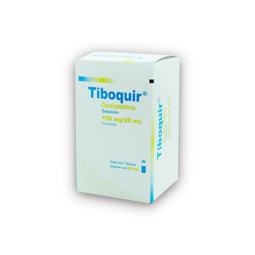 Tiboquir Oxaliplatino Solución Inyectable 100 Mg / 20 Ml 7502216807006