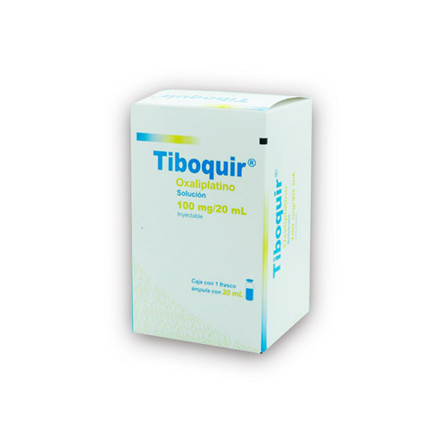 Tiboquir Oxaliplatino Solución Inyectable 100 Mg / 20 Ml 7502216807006