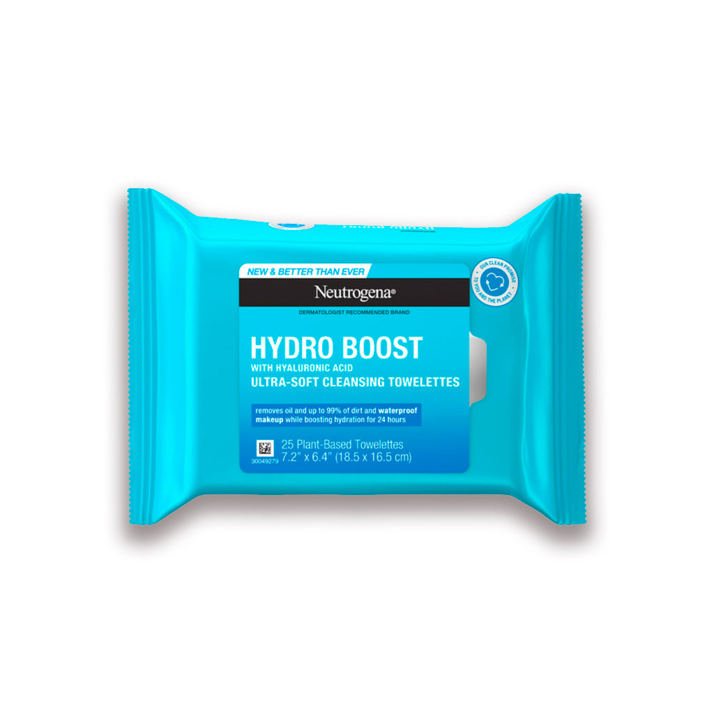 Toallas Desmaquillantes Hydro Boost 25 Piezas Neutrogena 070501154298