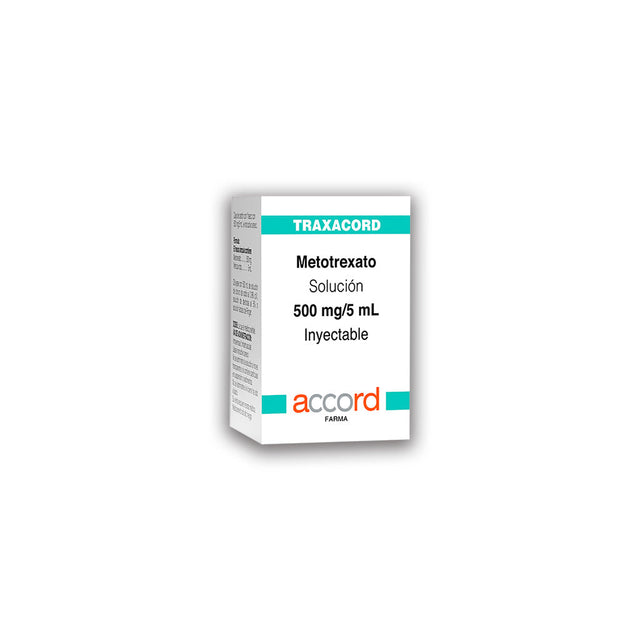 Traxacord Metotrexato Solución Inyectable 500 Mg / 5 Ml 7506335700163