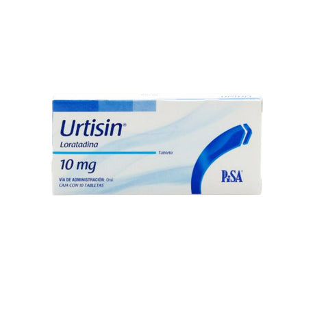 Urtisin 10 Mg Con 10 Tabletas 7501125122583