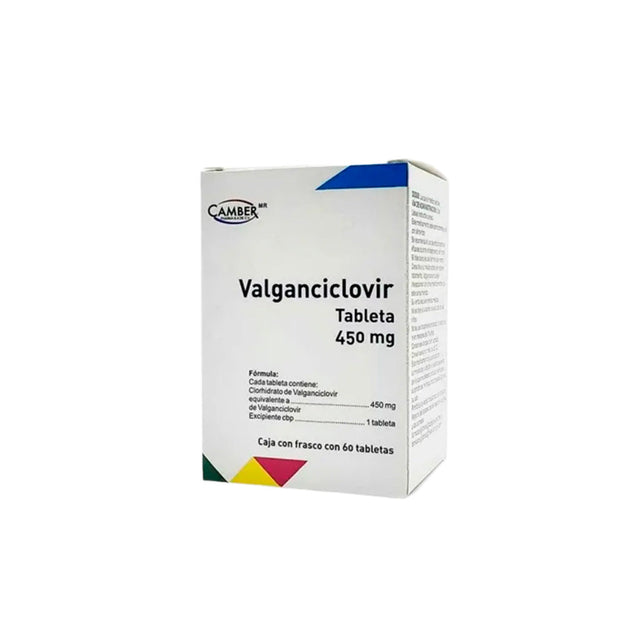 Valganciclovir 450 Mg Con 60 Tabletas 7506442701961