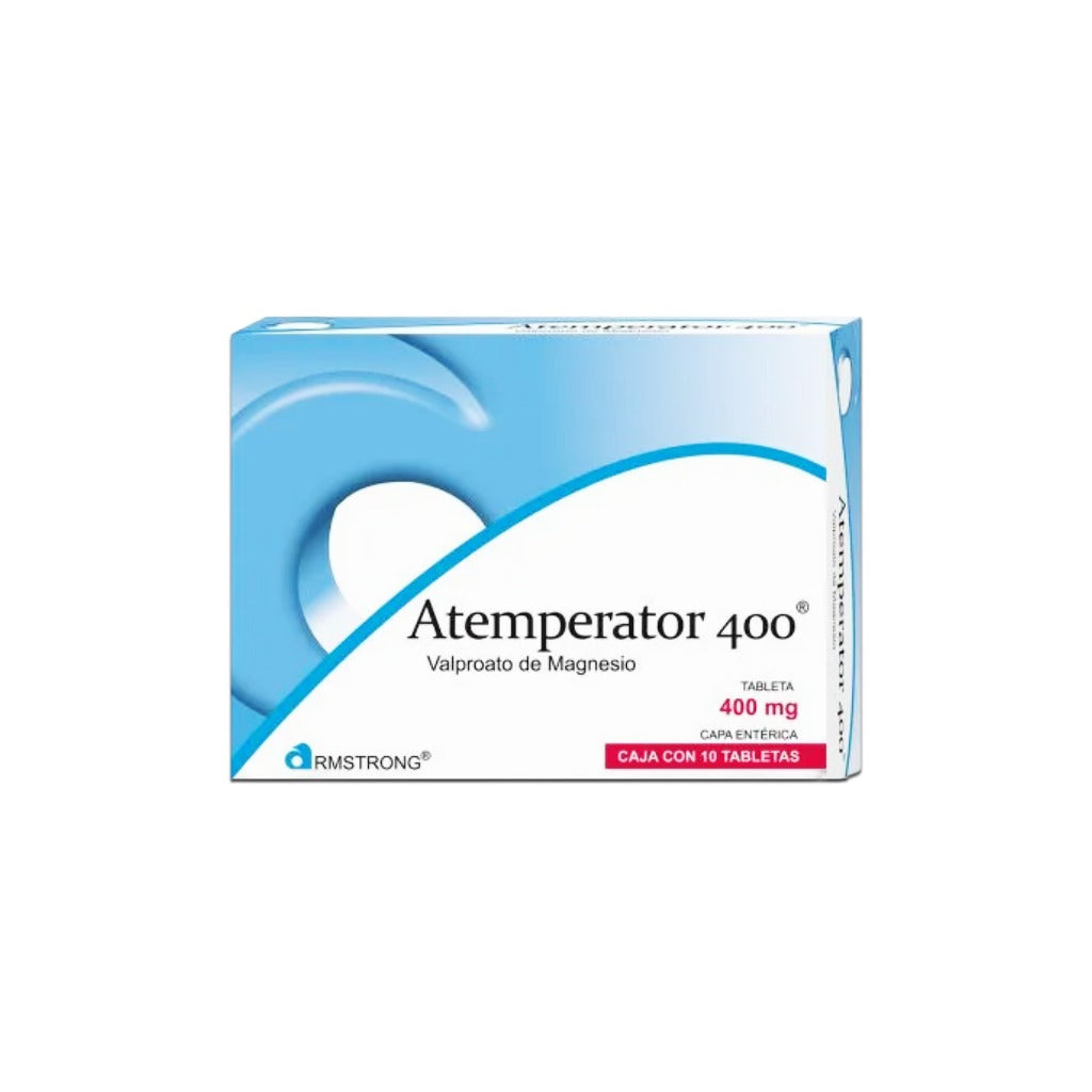 Valproato De Magnesio 400 Mg Con 20 Tabletas Armstrong Generico 7501089830104