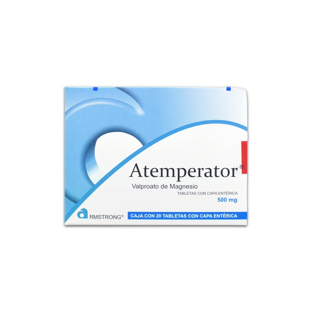 Valproato De Magnesio 500 Mg Con 20 Tabletas Armstrong Generico 7501089830098