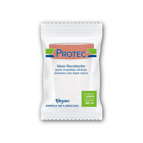 Vaso Recolector Copro 100 Ml Protec Degasa 7501048640034