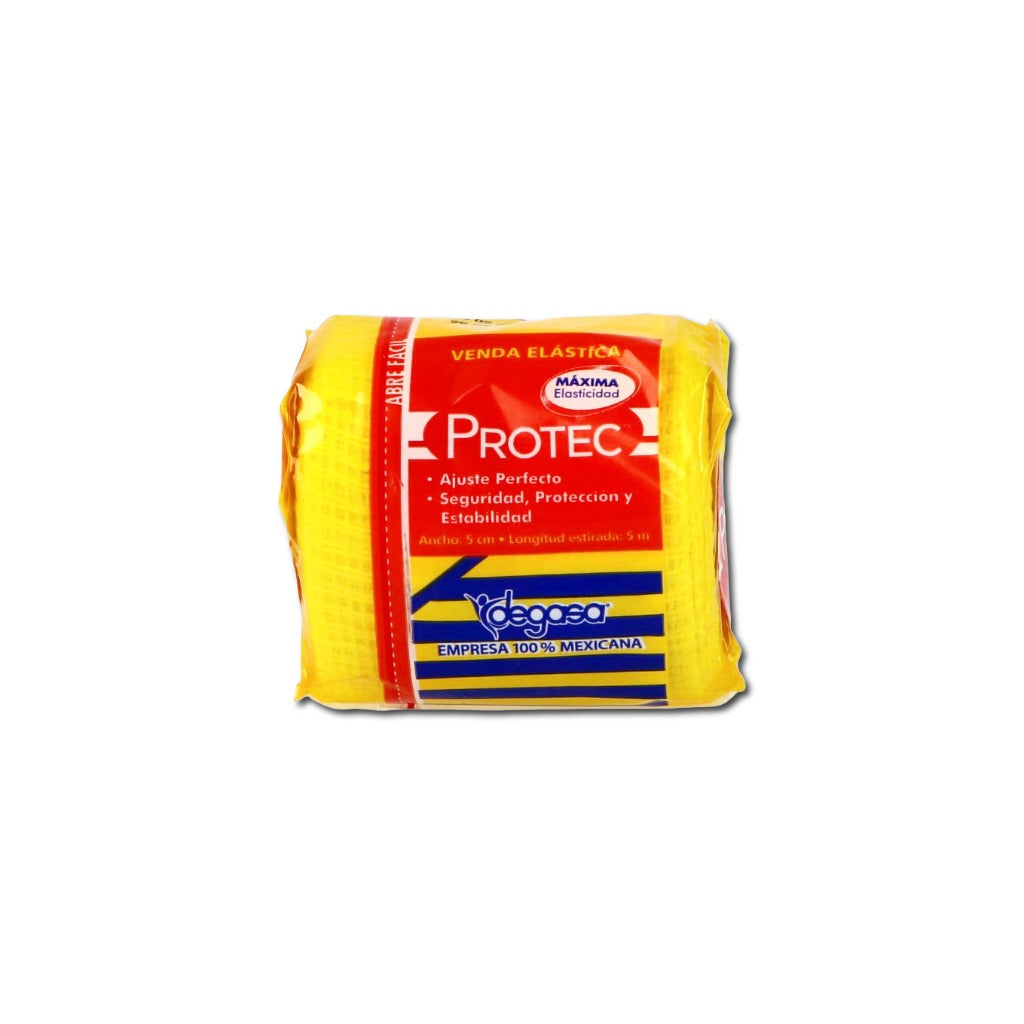 Venda Elastica 5Cmx5M Protec Degasa 7501048693009