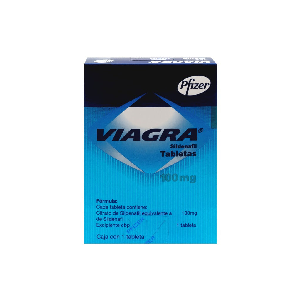 Viagra Tabletas Recubierta 100 Mg Con 1 Oferta 7501287688330