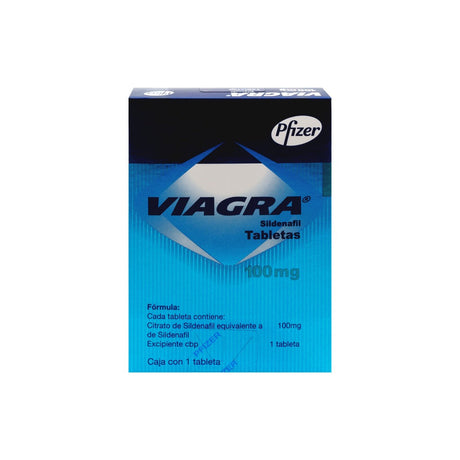 Viagra Tabletas Recubierta 100 Mg Con 1 Oferta 7501287688330