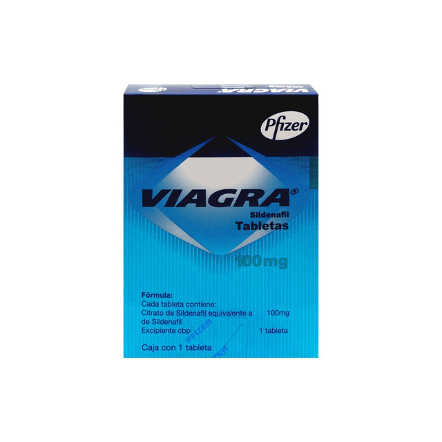 Viagra Tabletas Recubierta 100 Mg Con 1 Oferta 7501287688330