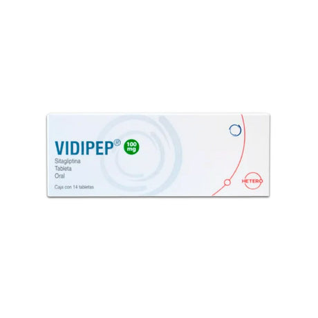 Vidipep 100 Mg 28 Tabletas 7506442704810