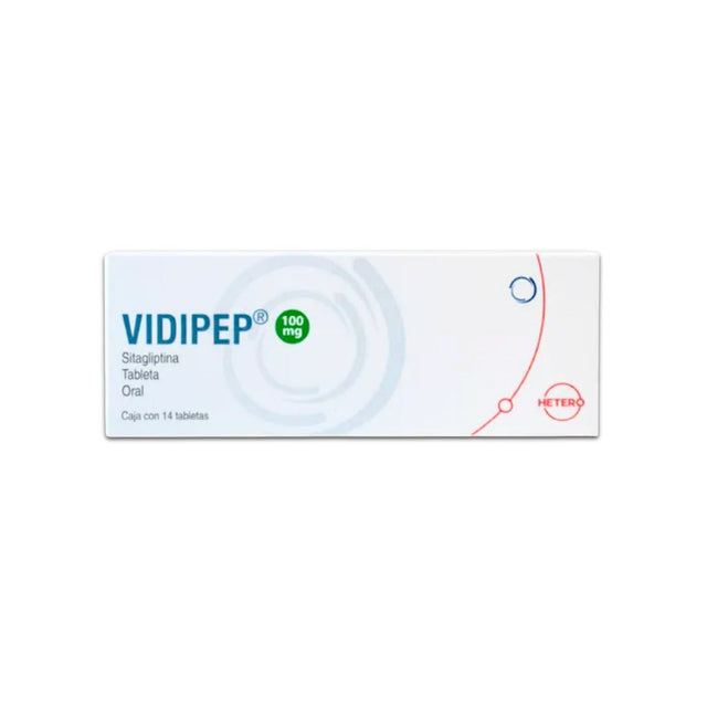 Vidipep 100 Mg 28 Tabletas 7506442704810