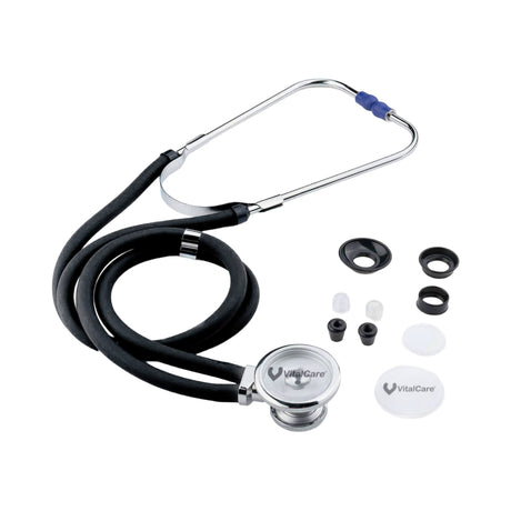 Vitalcare Estetoscopio Multif Negro 614143495519