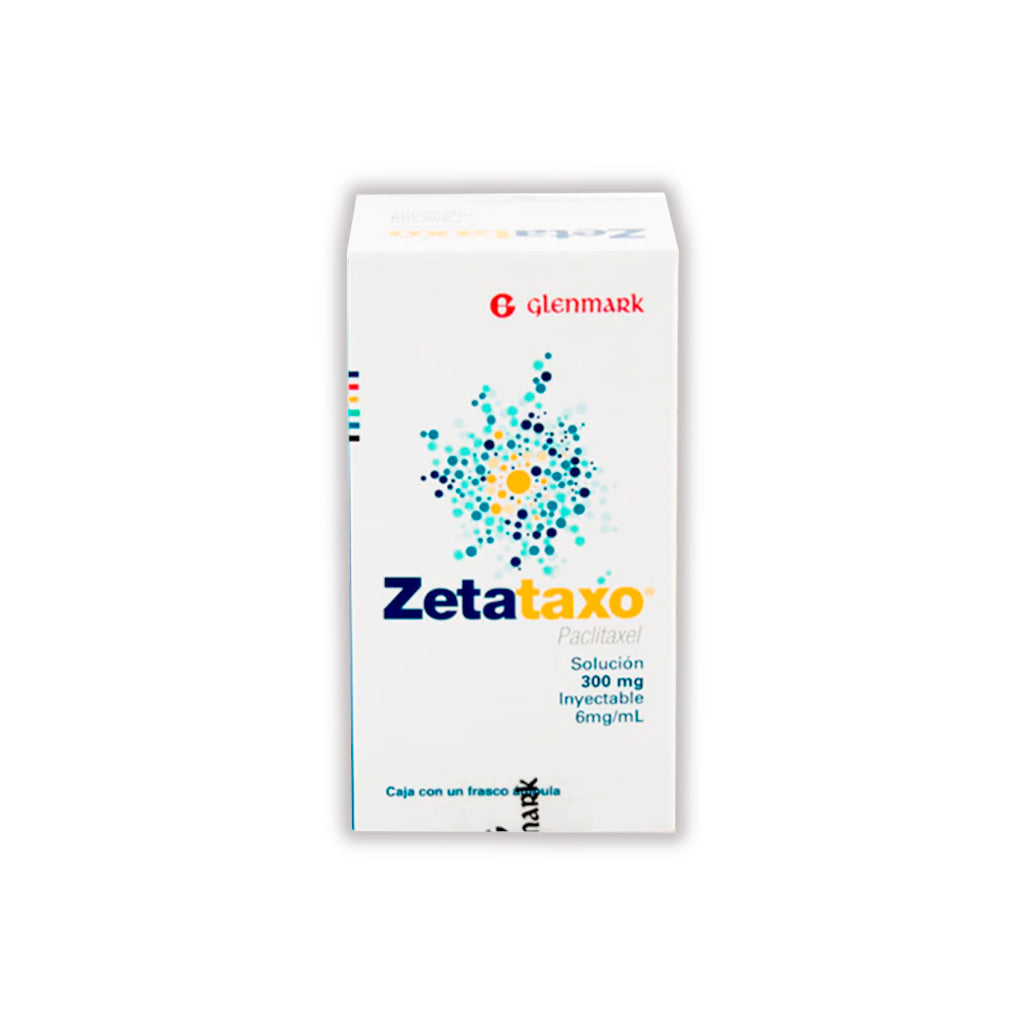 Zetataxo Paclitaxel 300 Mg Solución Inyectable 6 Mg / Ml 7506200700175
