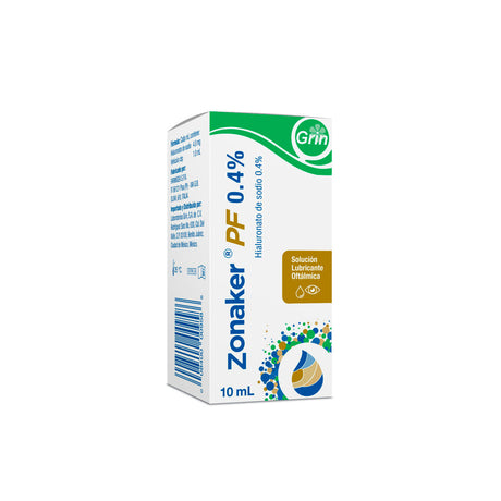 Zonaker Pf Solución 0.4 % Frasco 10 Ml 008400009586