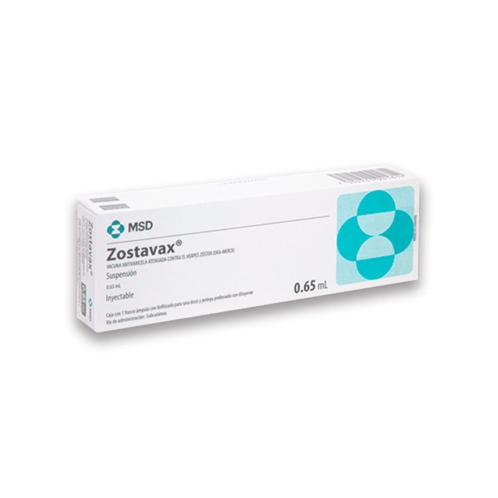 Zostavax Solución Inyectable 0.65 Ml 7502241941614