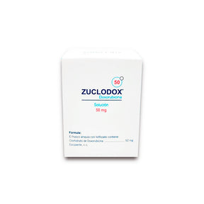 Zuclodox 50 Mg Solución Inyectable Doxorubicina 7502251890155