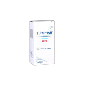 Zuriphar Temozolamida 20Mg 5 Capsulas 7502251890421